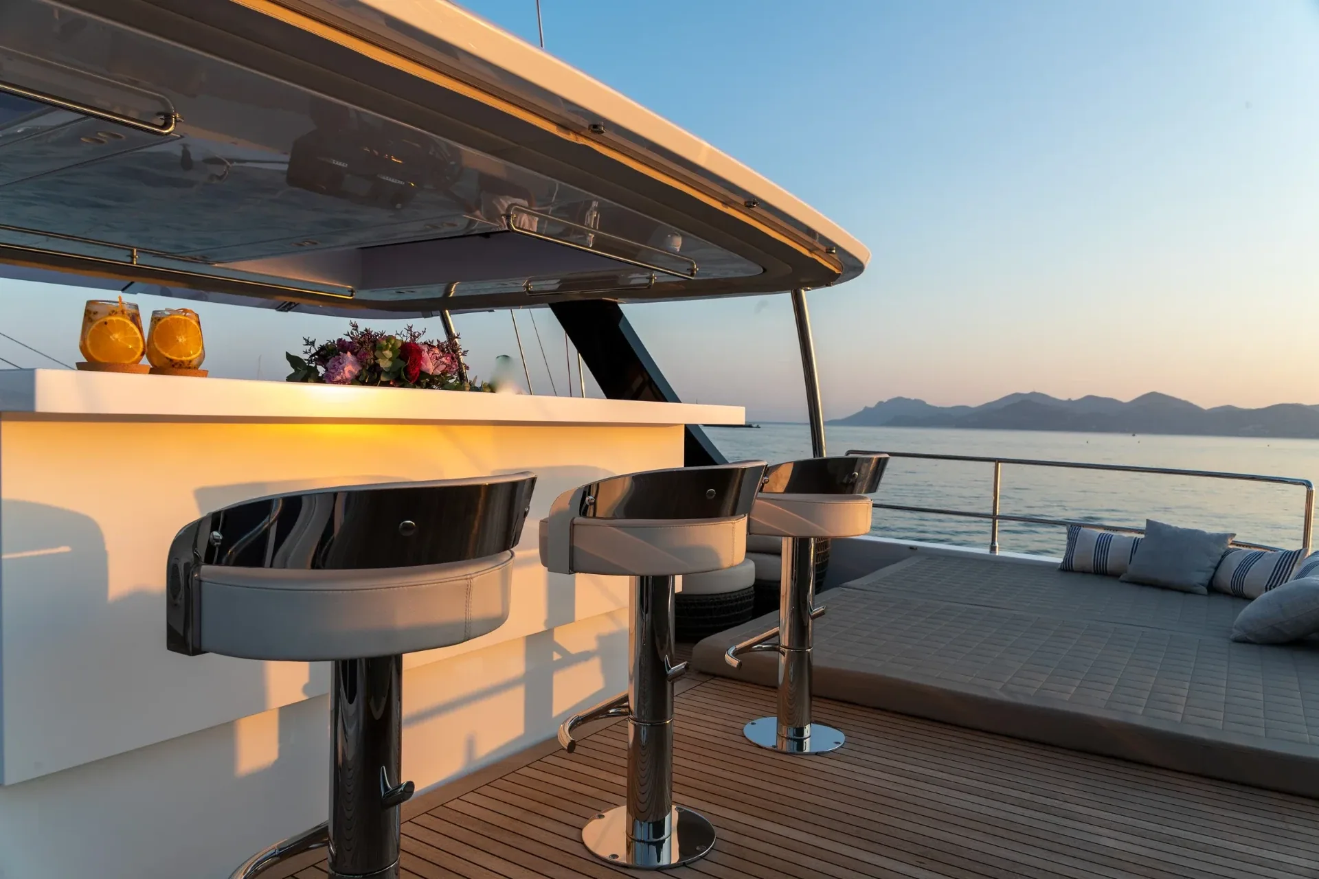 Detail aboard the Sunreef 80 catamaran Endless Horizon II