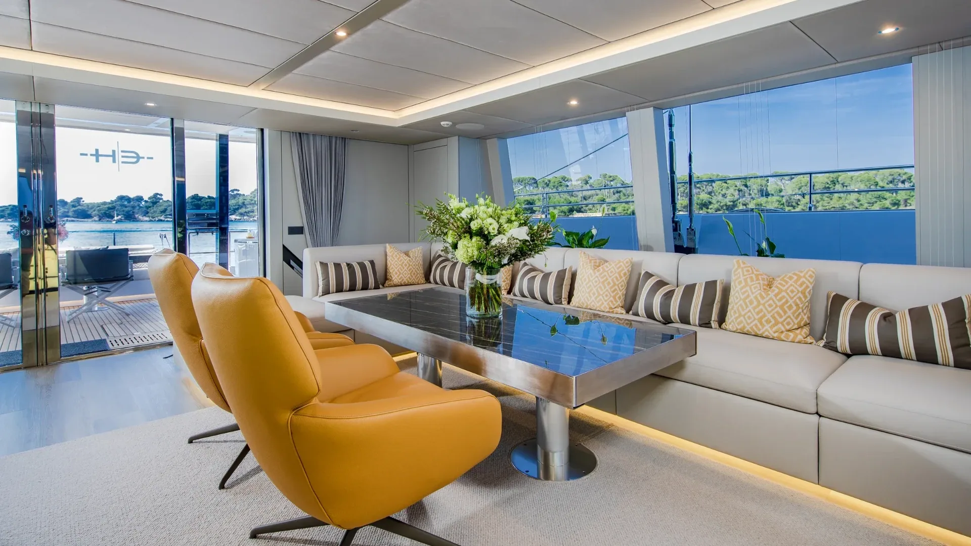 Detail aboard the Sunreef 80 catamaran Endless Horizon II
